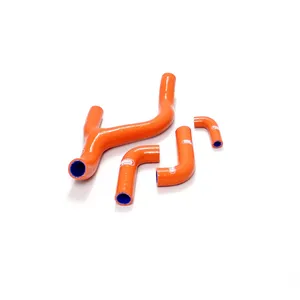Kit de mangueiras de radiador - mangueiras silicone laranja