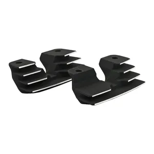 Juego de cubiertas para puente de pernos de culata. Aletadas, negro