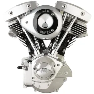 S&S, motor ensamblado completo 93ci relación de compresión 8.2:1