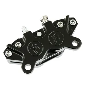 Pinza clásica de 4 pistones 125x4R. Negra