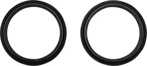 Retén de aceite de horquilla negro para Harley-Davidson