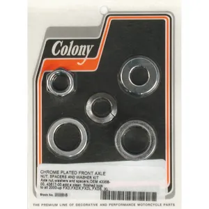 Kit de separadores de eje Colony delantero, liso