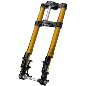 Kraus, Kit de tren delantero invertido KR8. Dorado <span style="color: red;font-size: 0,5em">- PEDIDO ESPECIAL -</span>