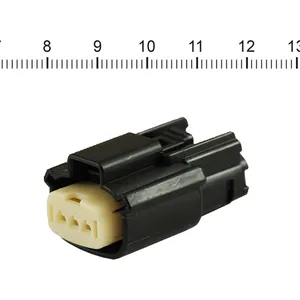 NAMZ, conector Molex MX-150. Negro, enchufe, 3 pines