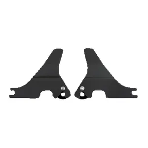 Placas laterales desmontables para sissy bar