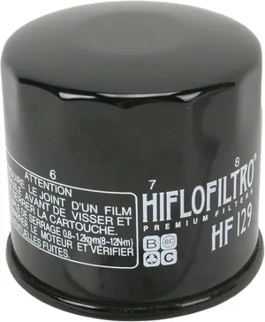 Filtro de aceite cilíndrico para motocicleta