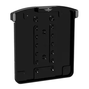 HeinzBikes, soporte para matrícula Micro todo en uno. Negro