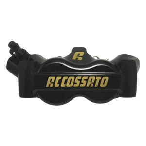 Pinza de freno radial Monoblock Accossato de 100 mm izquierda. Negra