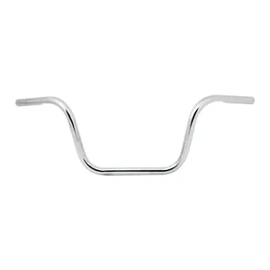 Manillar Apehanger, elevación de 10", 1" cromado