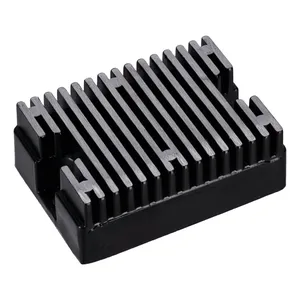 Transpo, regulador de voltaje, 12V. Negro