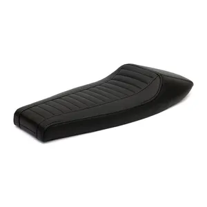 Asiento C-Racer, Flat Racer SCR4FC completamente cubierto. Negro