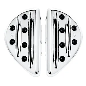 Arlen Ness, estribos de pasajero Deep Cut. Cromado