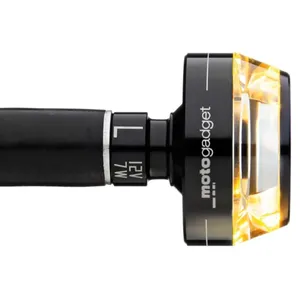 Motogadget, intermitente LED mo.blaze disc. Negro, derecho