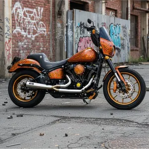 Malparidos, M8 Softail sistema de escape 2-1. Acero inoxidable Pulido. Euro 4/5