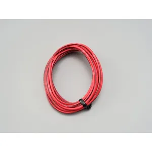 Cable eléctrico. 2 metros 0.75mm². Rojo/negro