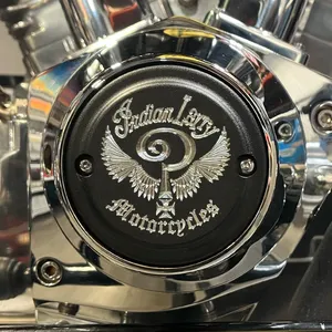 Tapa de la tapa de puntos Indian Larry, 'Punto de Interrogación' de 2 orificios. Negro <span style="color: red;font-size: 0,5em">- PEDIDO ESPECIAL -</span>