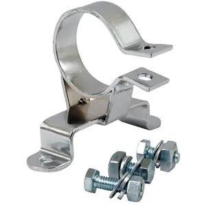 Paughco, soporte para escape de 1-7/8". Cromado