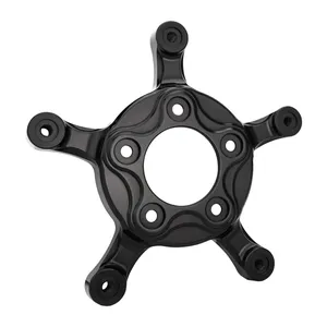 Arlen Ness, Adaptador de rotor Spider 320mm para llanta original, Todo negro