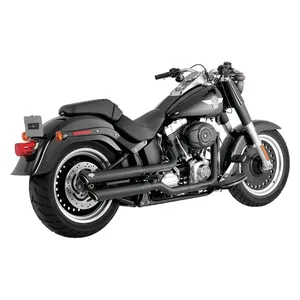 Vance & Hines, silenciadores PCX slip-on dobles de 3". Negro