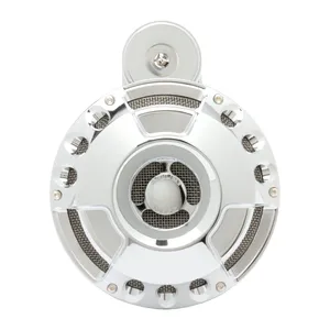 Arlen Ness, kit de cuernos de aluminio mecanizado, Deep Cut. Cromado <span style="color: red;font-size: 0,5em">- PEDIDO ESPECIAL -</span>