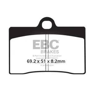 Pastillas de freno EBC Double-H Sintered