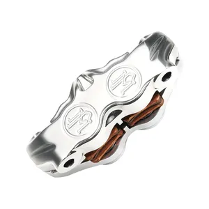 PM, pinza radial 'Standard' de 4 pistones. Cromado