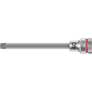 Bit de vaso Torx® Wera Zyklop 3/8" TX40 con función de sujeción