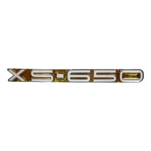 Emblema de carena lateral Yamaha, amarillo
