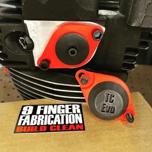 9Finger Fabrication, Juego de tapones para admisión Evo/Twin Cam
