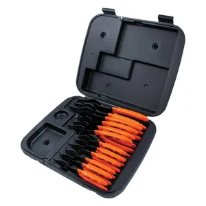 Lang Tools, juego de alicates para anillos de retención int/ext. 12 unidades