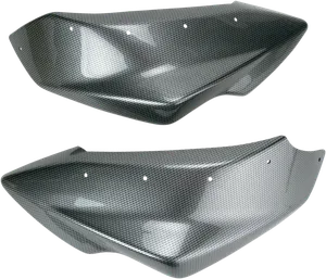 Replacement mudguard plastic - rear ADD ON KFX BCF