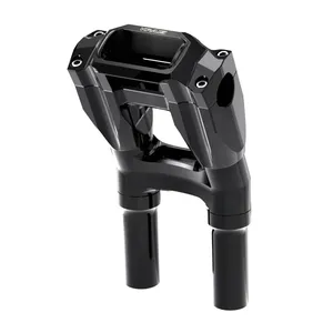 Kraus, Juego de elevadores Core Kickback. 8" (200mm) de elevación. Negro