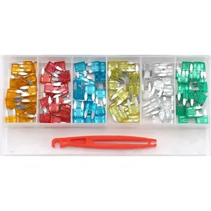 Sonic, caja de juego de fusibles mini, con extractor. 121 piezas