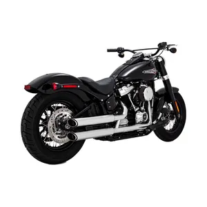 Vance & Hines, silenciadores PCX slip-on twin slash de 3". Cromado