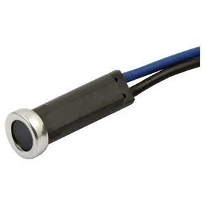 Intermitente LED personalizado de 5/16". Lente azul