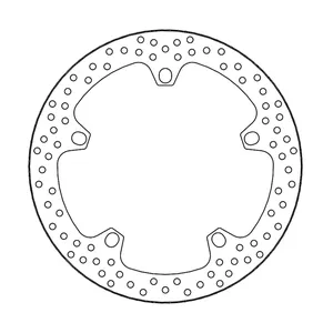 Rotor de freno fijo serie Halo de Moto-Master