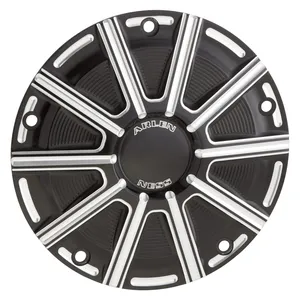 Arlen Ness, tapa de derivación 10-Gauge II. Negro contraste