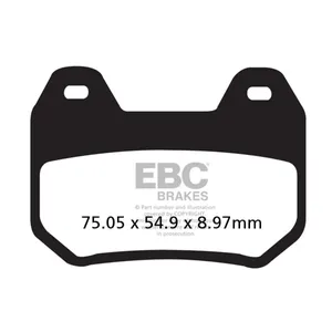 Pastillas de freno EBC Double-H Sintered