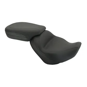 Asiento Mustang 2-p vintage touring negro liso