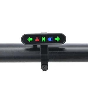 Daytona, kit de intermitentes LED micro Gamma. Negro
