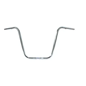 Fehling, Apehanger de 1". 40 cm de altura. Cromado