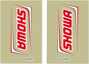 Autocolantes para forquilhas - Autocolantes SHOWA17