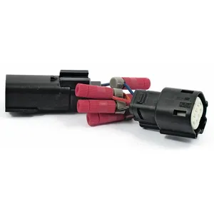 Custom Dynamics, adaptador de cableado con toma de corriente. Adaptador de 6 pines