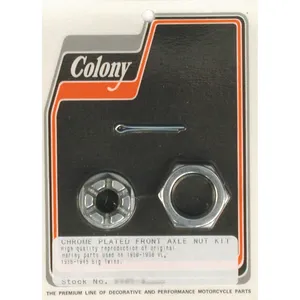 Kit de tuerca de eje Colony. Delantero