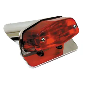 Conjunto de luz trasera Lucas personalizado. con soporte. Cromado