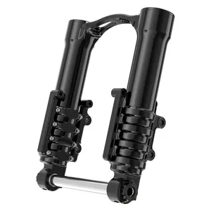 Arlen Ness, piernas inferiores de horquilla Method No Flex. OEM. Negro