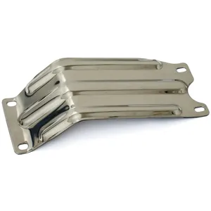 Placa protectora de motor. Liso. Acero inoxidable