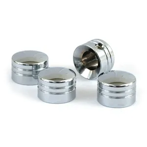 Kit de tapas para pernos de culata. Estriado, cromado