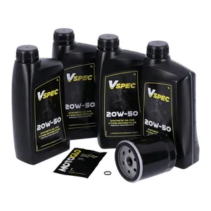 MCS, Kit de servicio de aceite de motor. 20W50 Sintético