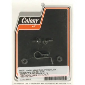 Colony, abrazadera de cable de freno y acelerador
